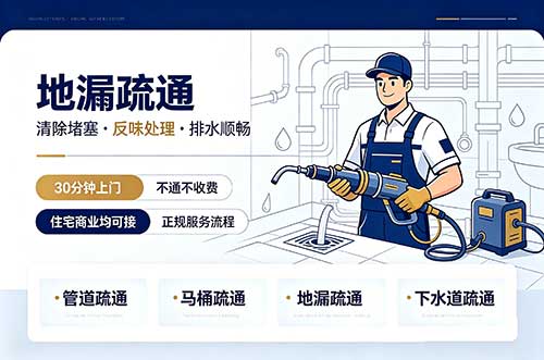 中山地漏疏通